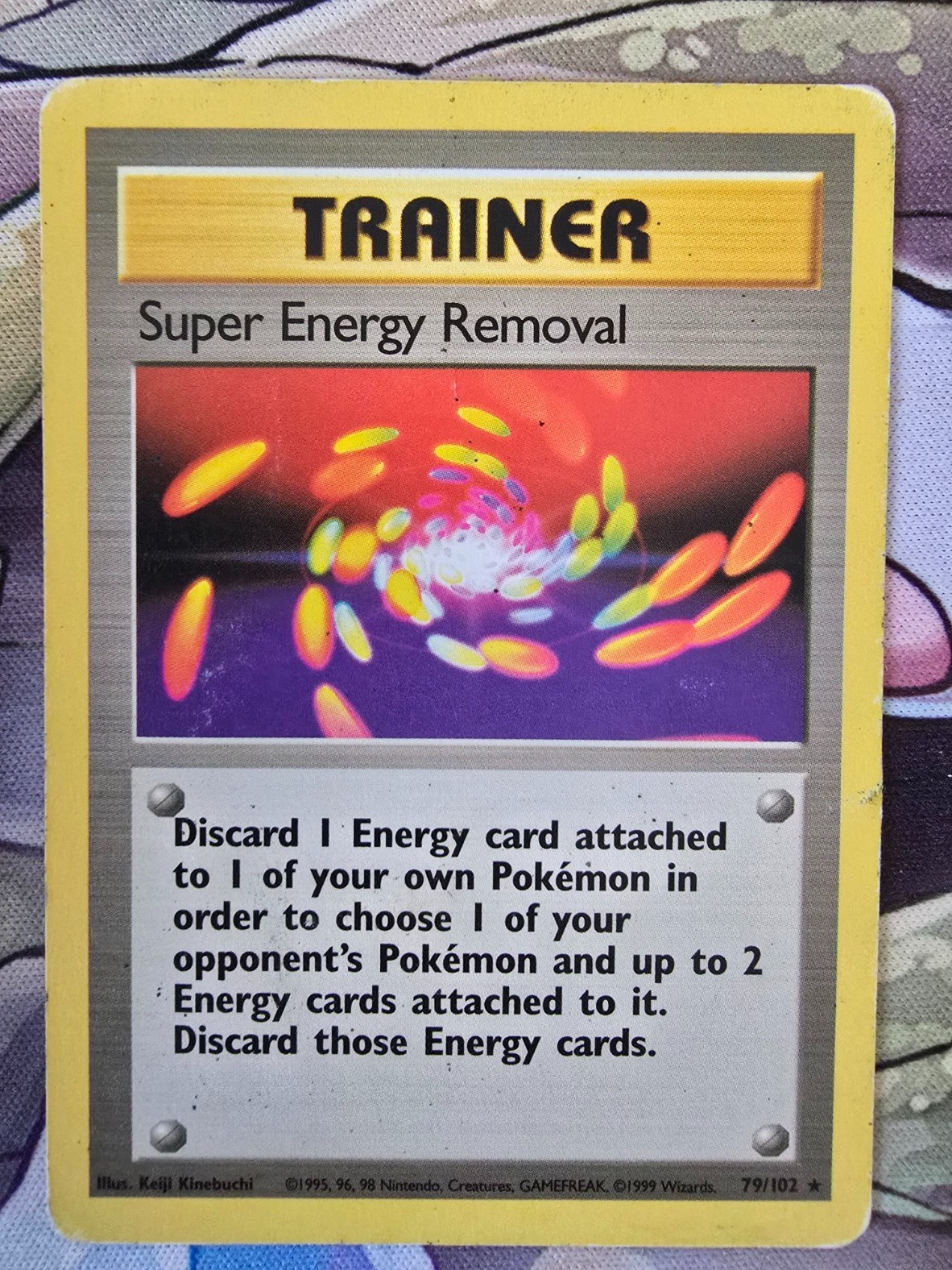 Super Energy Removal 079/102 Base Set Regular