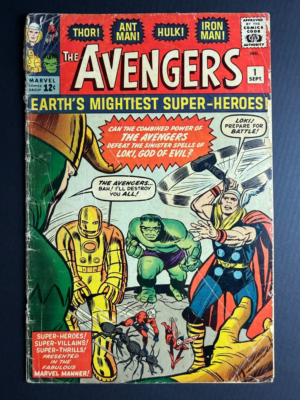 Avengers #1 – Marvel Comics – September 1963
