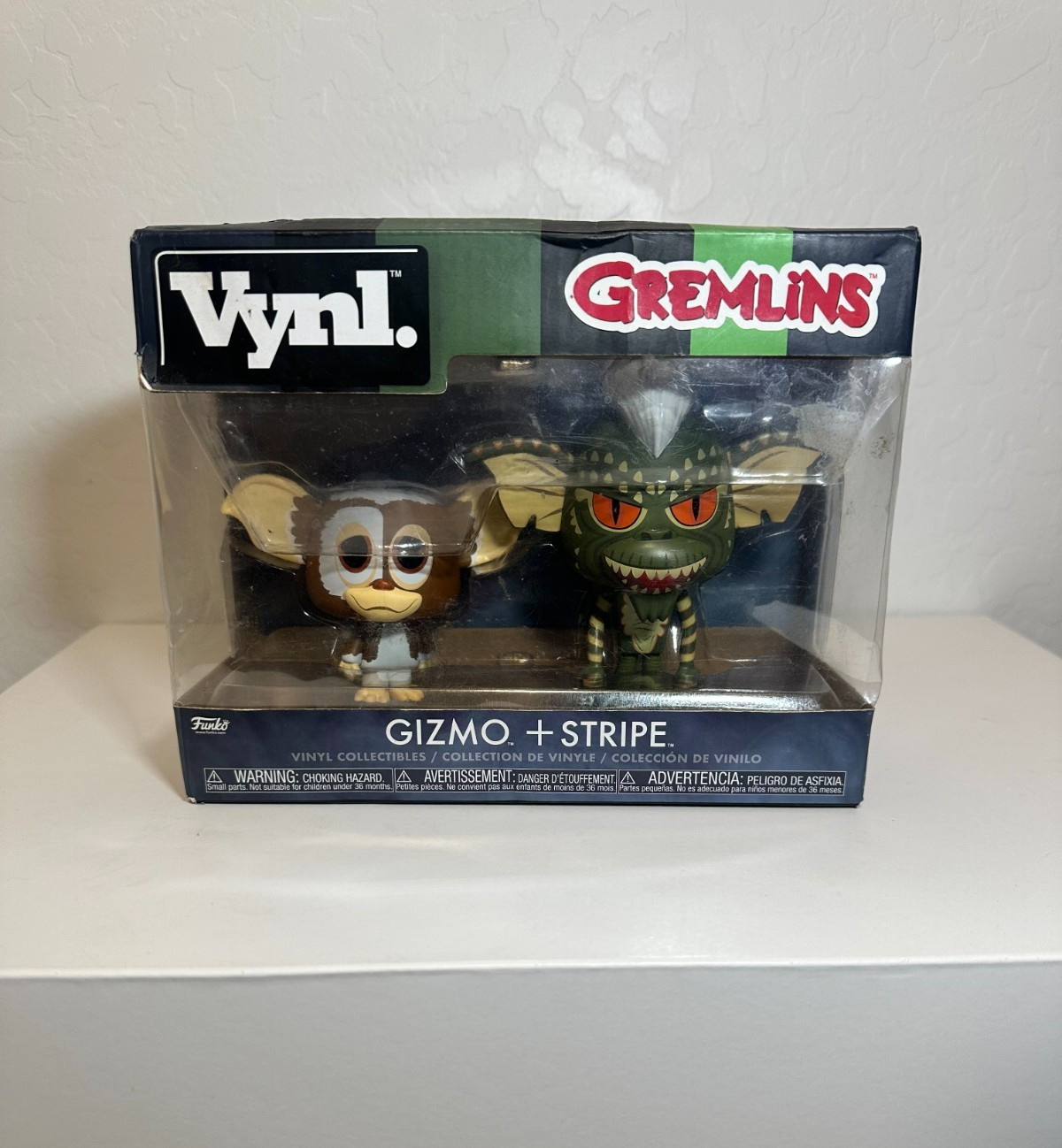 Funko VYNL Gremlins Gizmo And Stripe Vinyl Collectible Toy Figures 2-Pack
