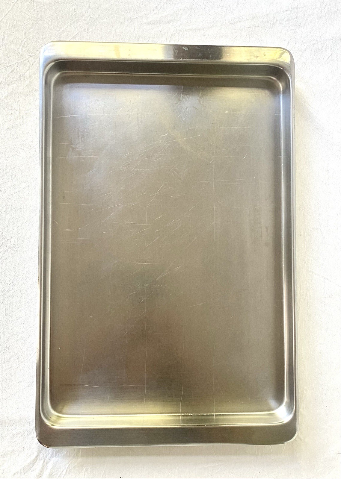 Vintage Revere Ware Stainless Steel Sheet/Cookie Pan Korea #2515 15.25”x10.5”x1”