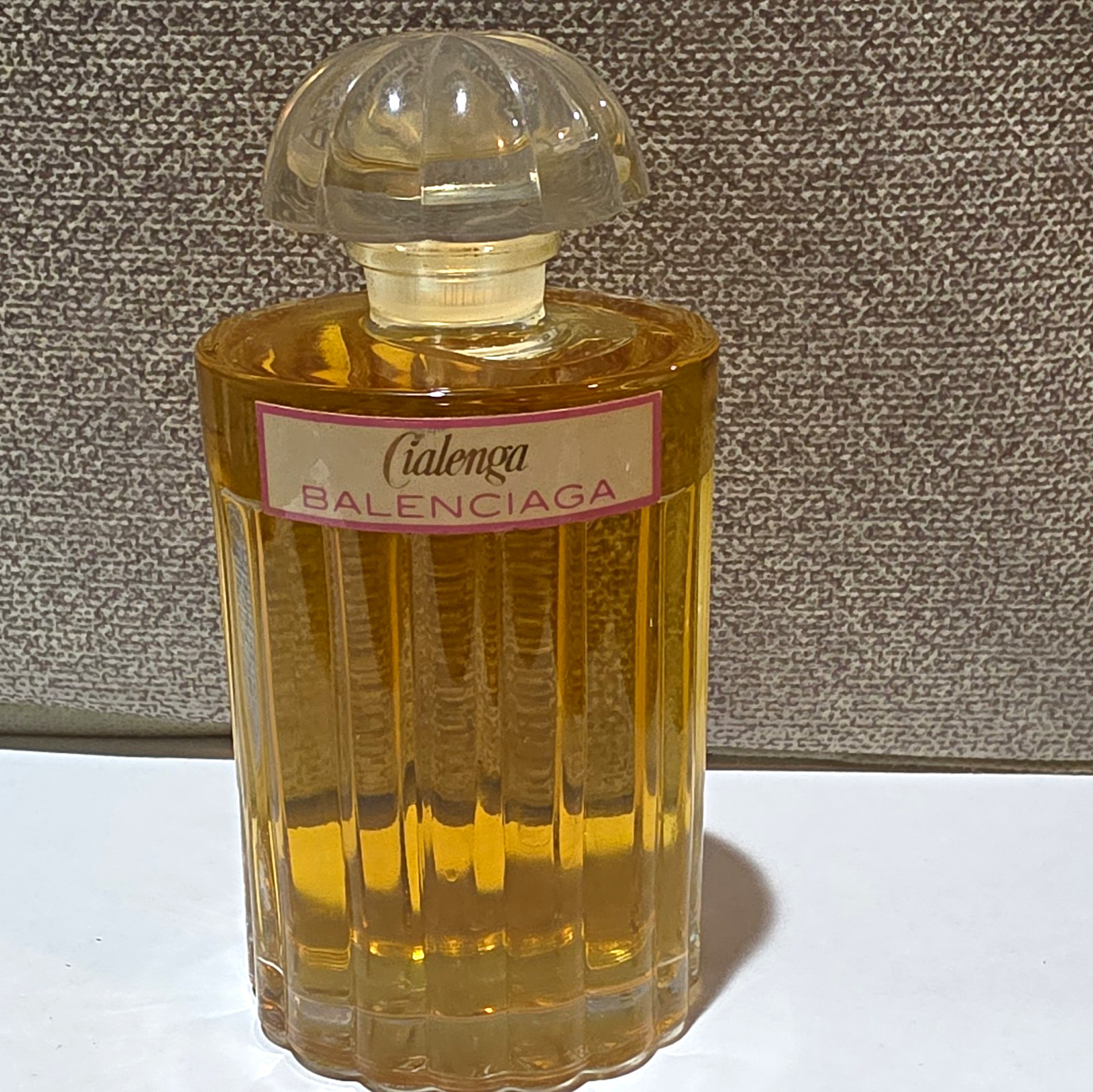 VTG Cialenga Balenciaga Perfume Splash Eau De Toilette 100ml 3.33 Fl Oz