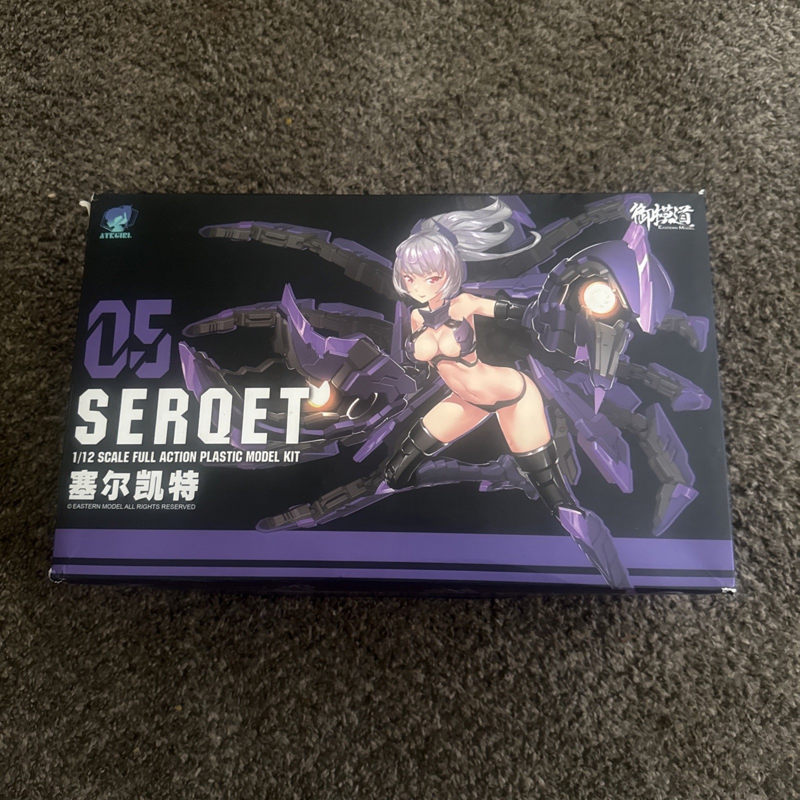 Doyusha Eastern Model Atk Girl Serqet 1/12 Scale 14cm Model Kit Figure No.35