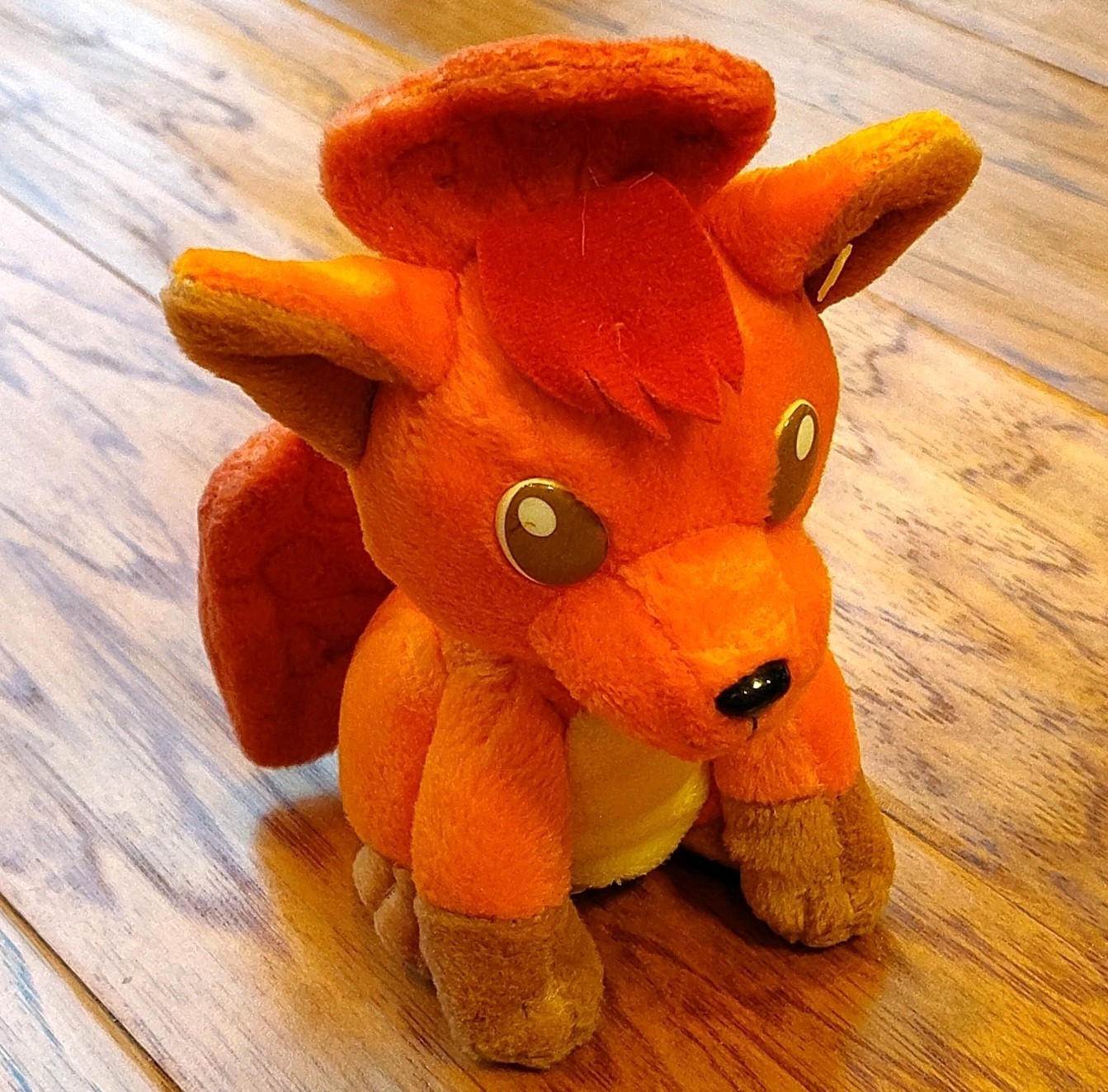 Vintage Pokémon Vulpix Beanie Plush Toy by Applause for KFC 1998 Nintendo 