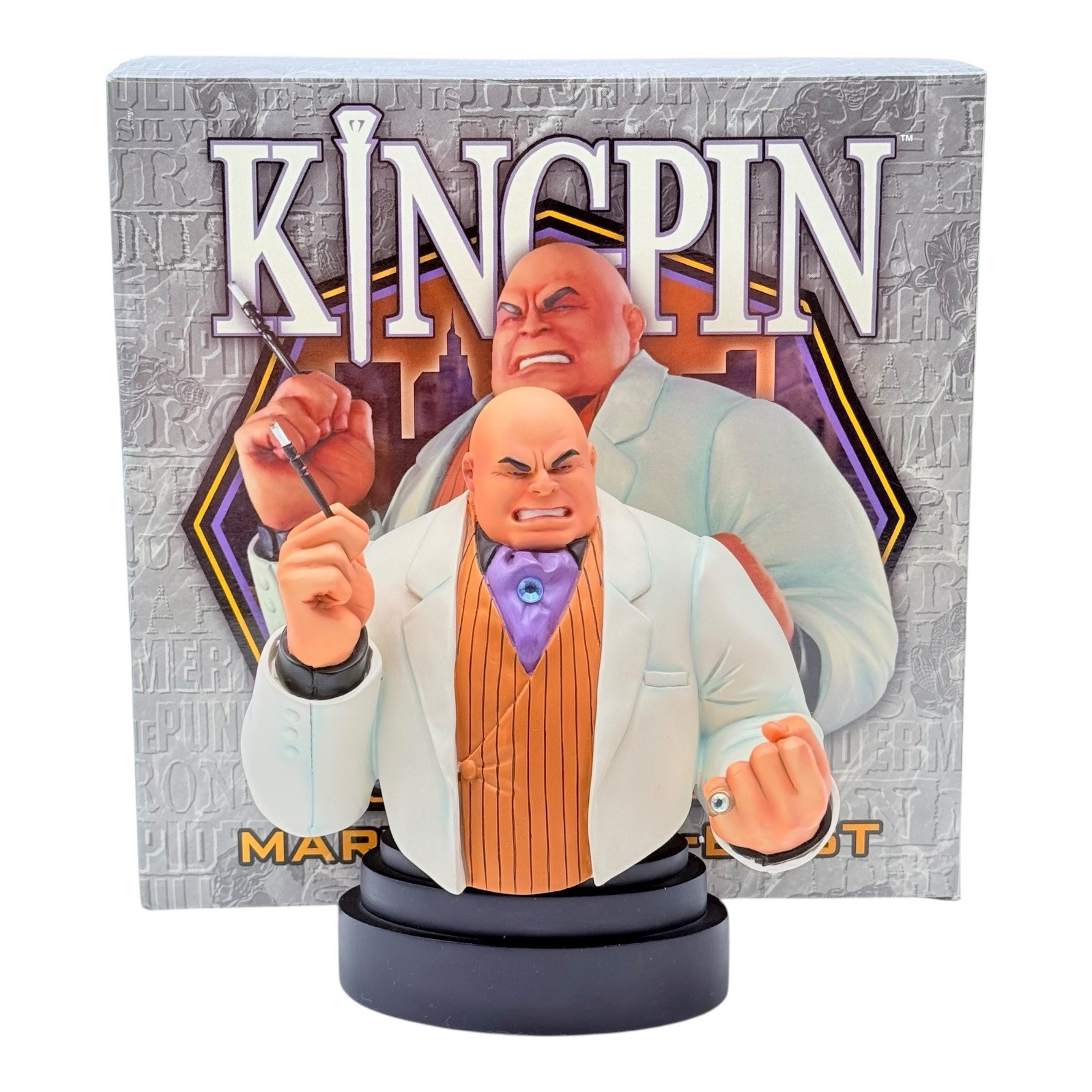 Bowen Designs Marvel KINGPIN Mini Bust Figurine 6” Tall IN BOX 2006