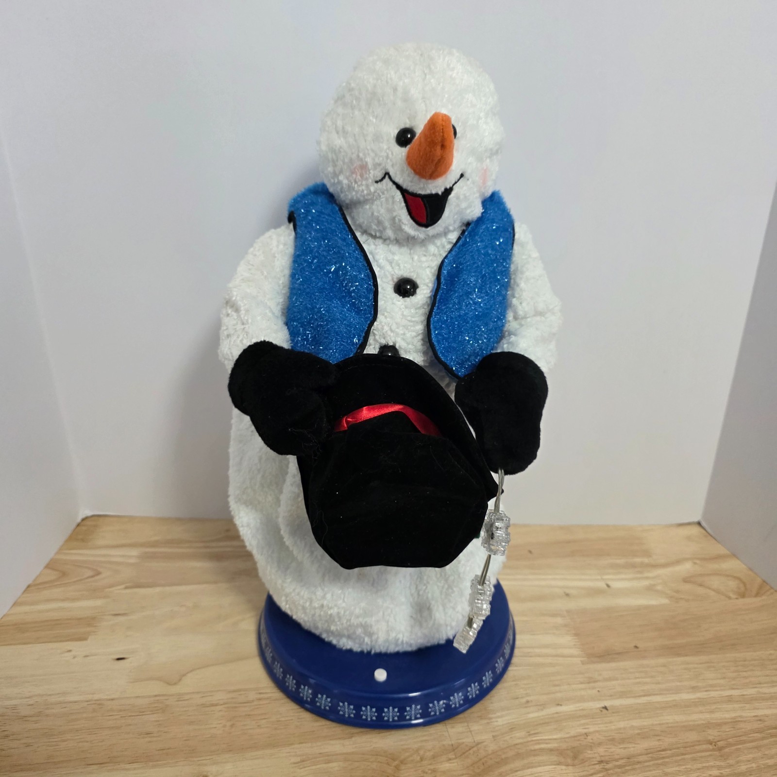 Gemmy Snow Miser Snowman Animated Musical Snowflake Spinning Parts Repair