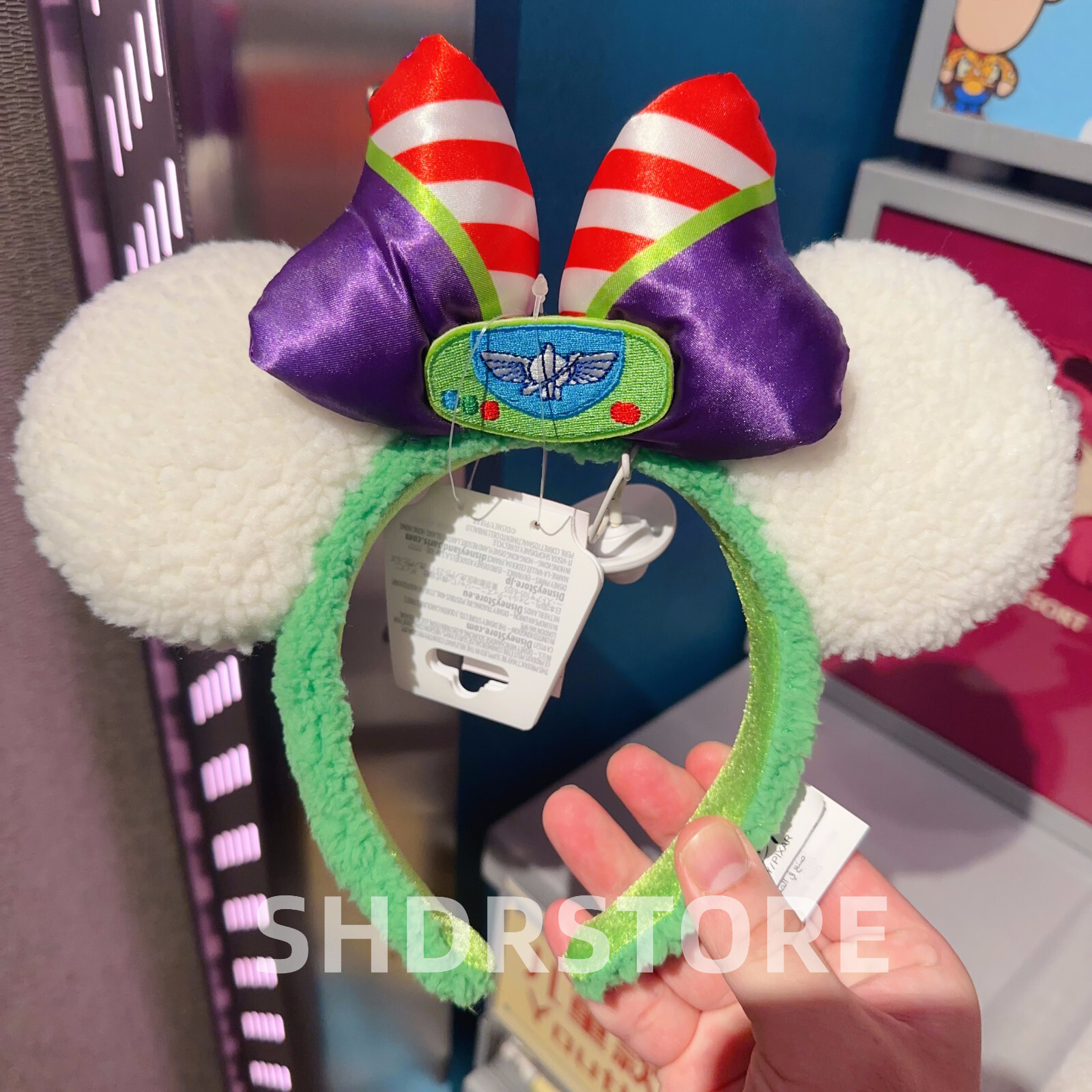 Disney authentic 2024 Toy story buzz lightyear Minnie mouse ear headband