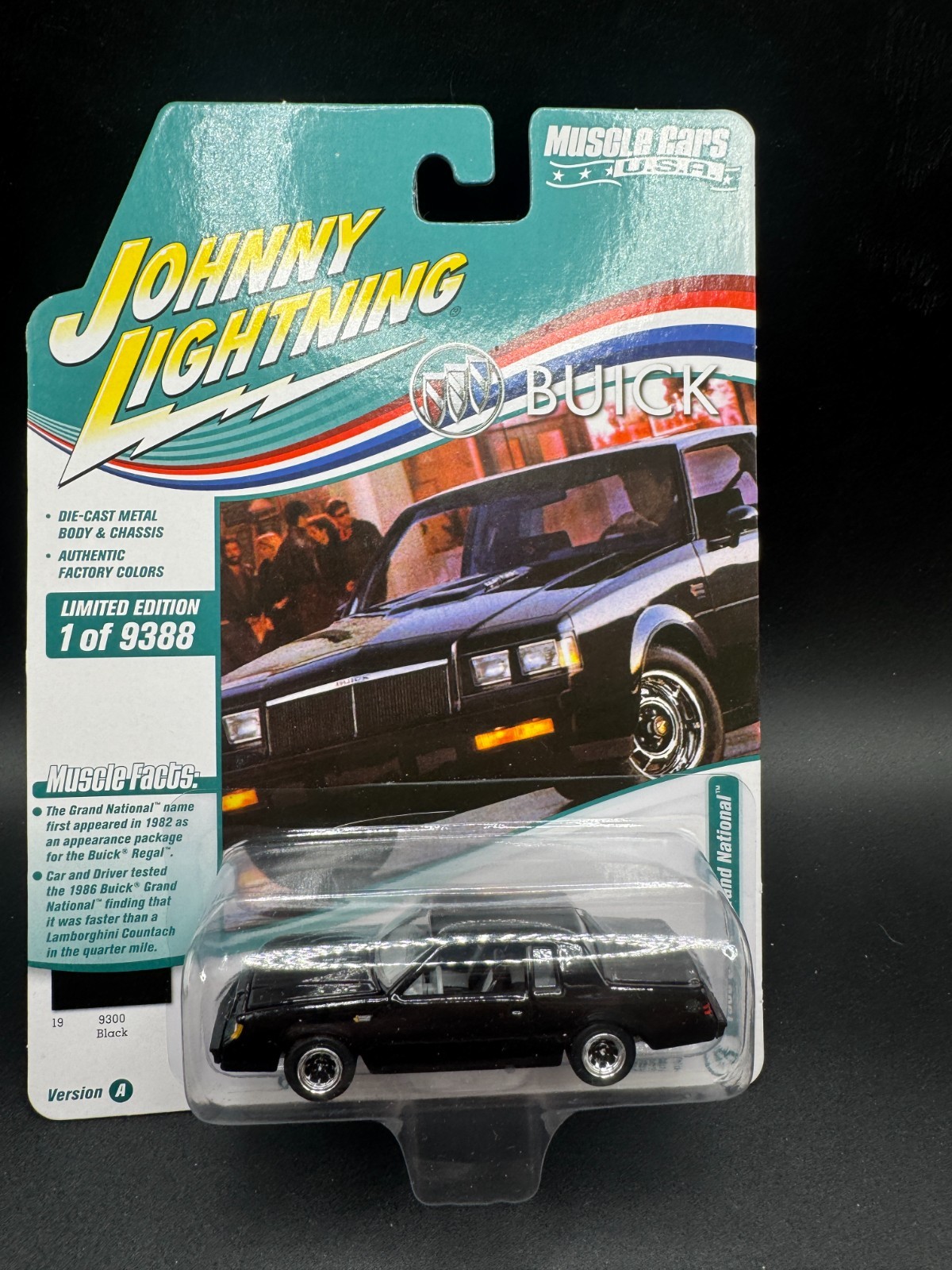JOHNNY LIGHTNING MUSCLE CARS USA 1986 BUICK GRAND NATIONAL Z7