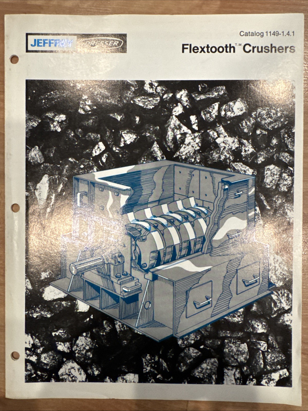 Vintage Jeffrey Dresser Flextooth Crushers Catalog 1149-1.4.1 Brochure