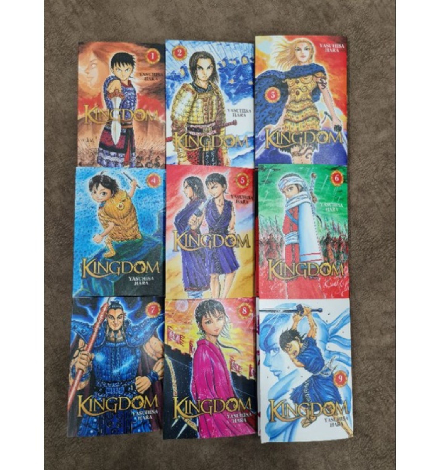 Kingdom by Yasuhisa Hara Manga (Volume 1-13)English Comic Full Set Fast Shipping