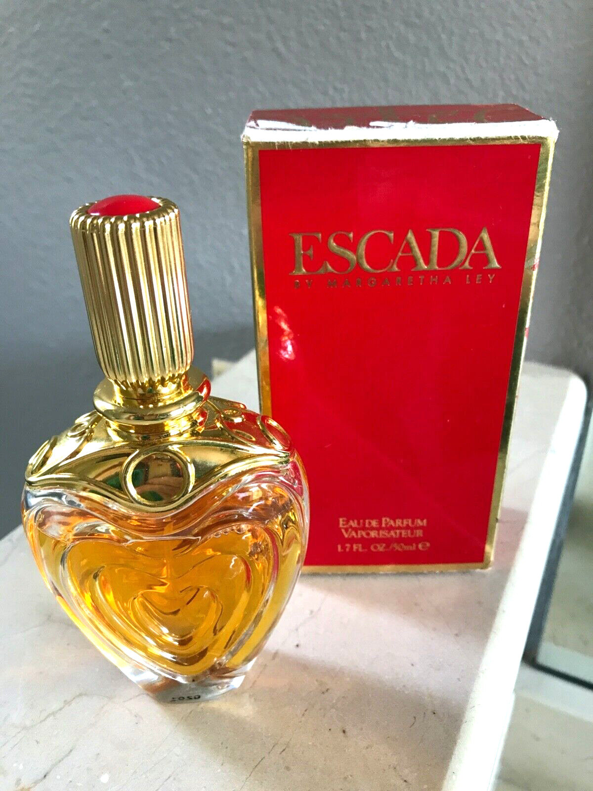 Vintage ESCADA by MARGARETHA LEY  1.7 oz EDP Perfume   original formula  1990