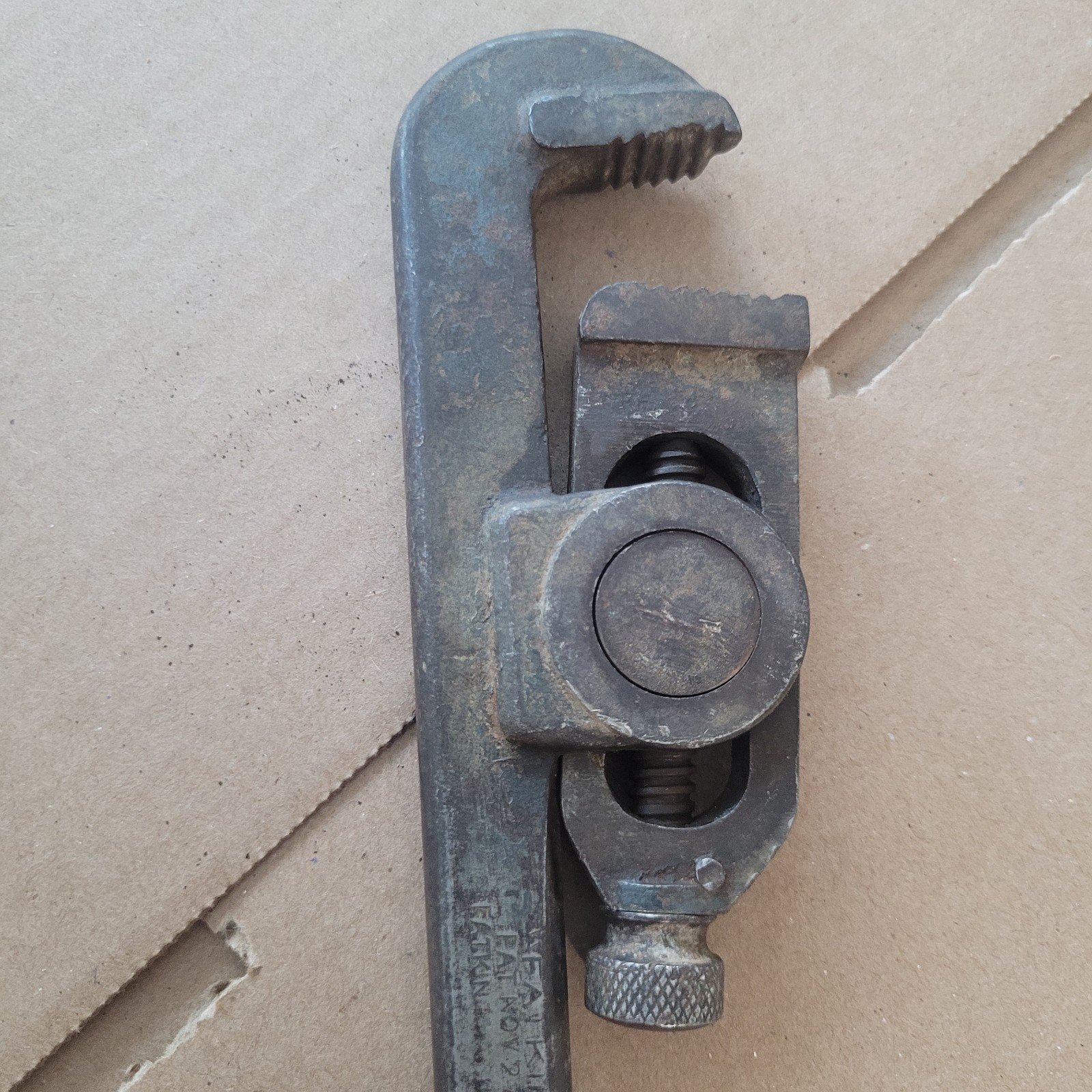 Rare 1894 Pipe Wrench FATKIN \