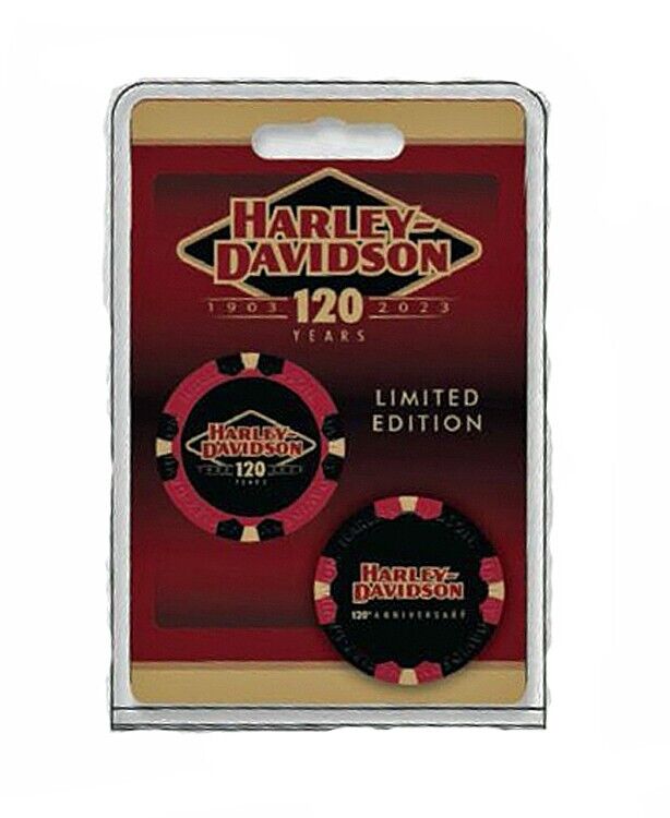 Harley-Davidson® 120th Anniversary Collectors' Poker Chip 2-Pack
