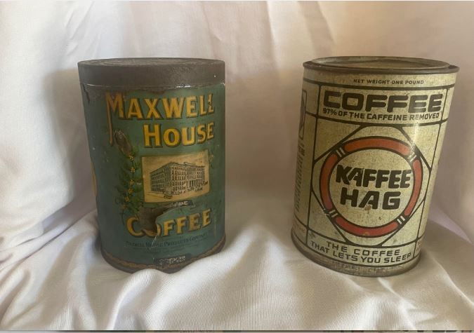 Rare-Vintage Coffee Tins
