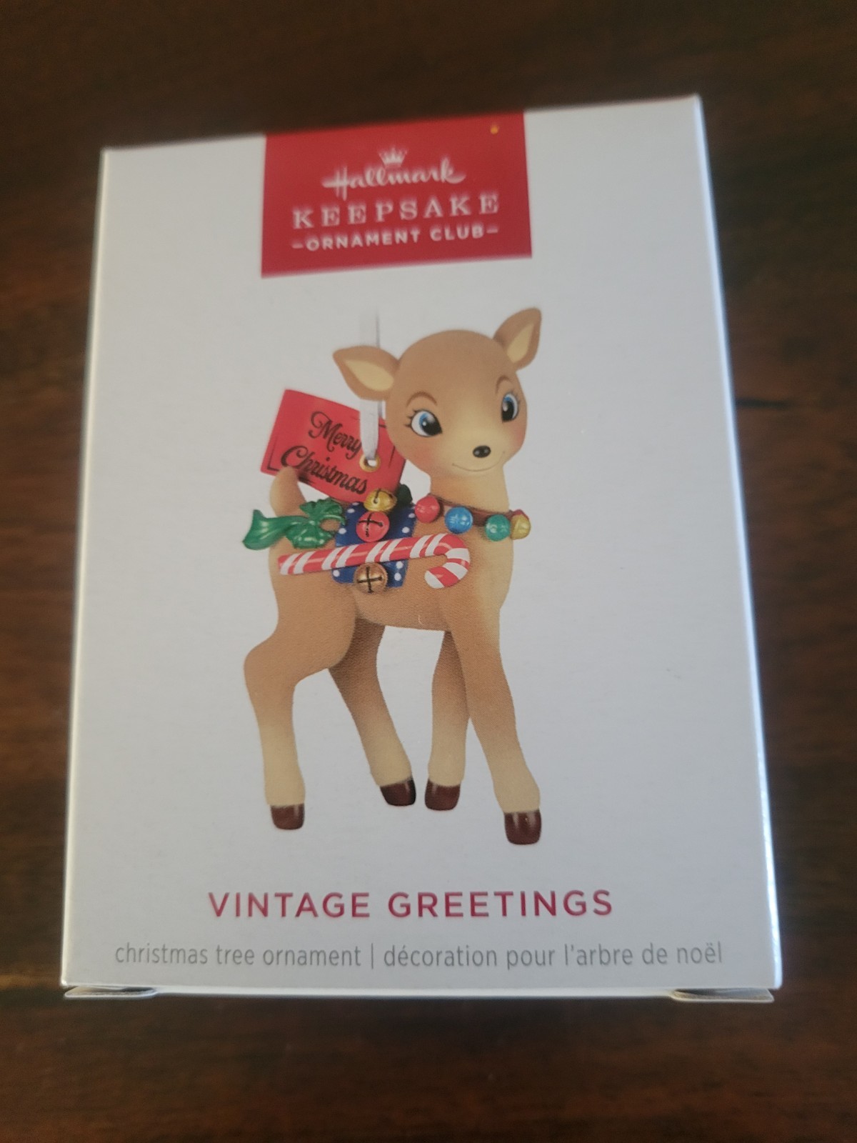 MIB Hallmark 2026 VINTAGE GREETINGS KOC EXCLUSIVE Ornament - 