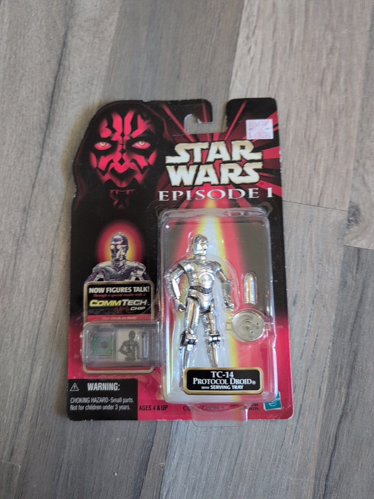 Star Wars Episode I TC-14 Protocol Droid With CommTech Chip Brand New S9