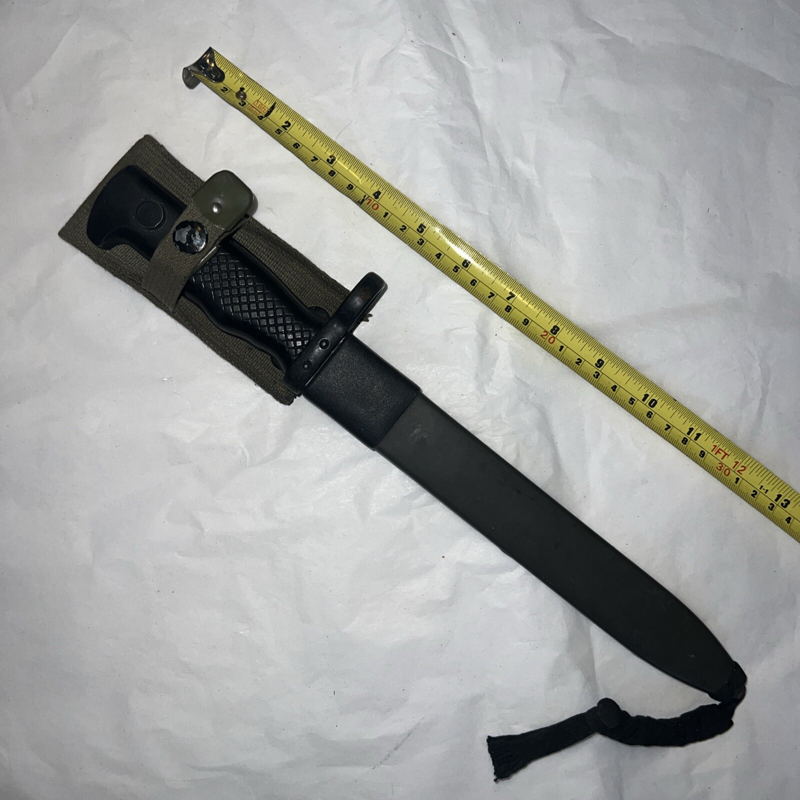 Vintage M1964 Spanish Rifle Bayonet Scabbard INI Toledo