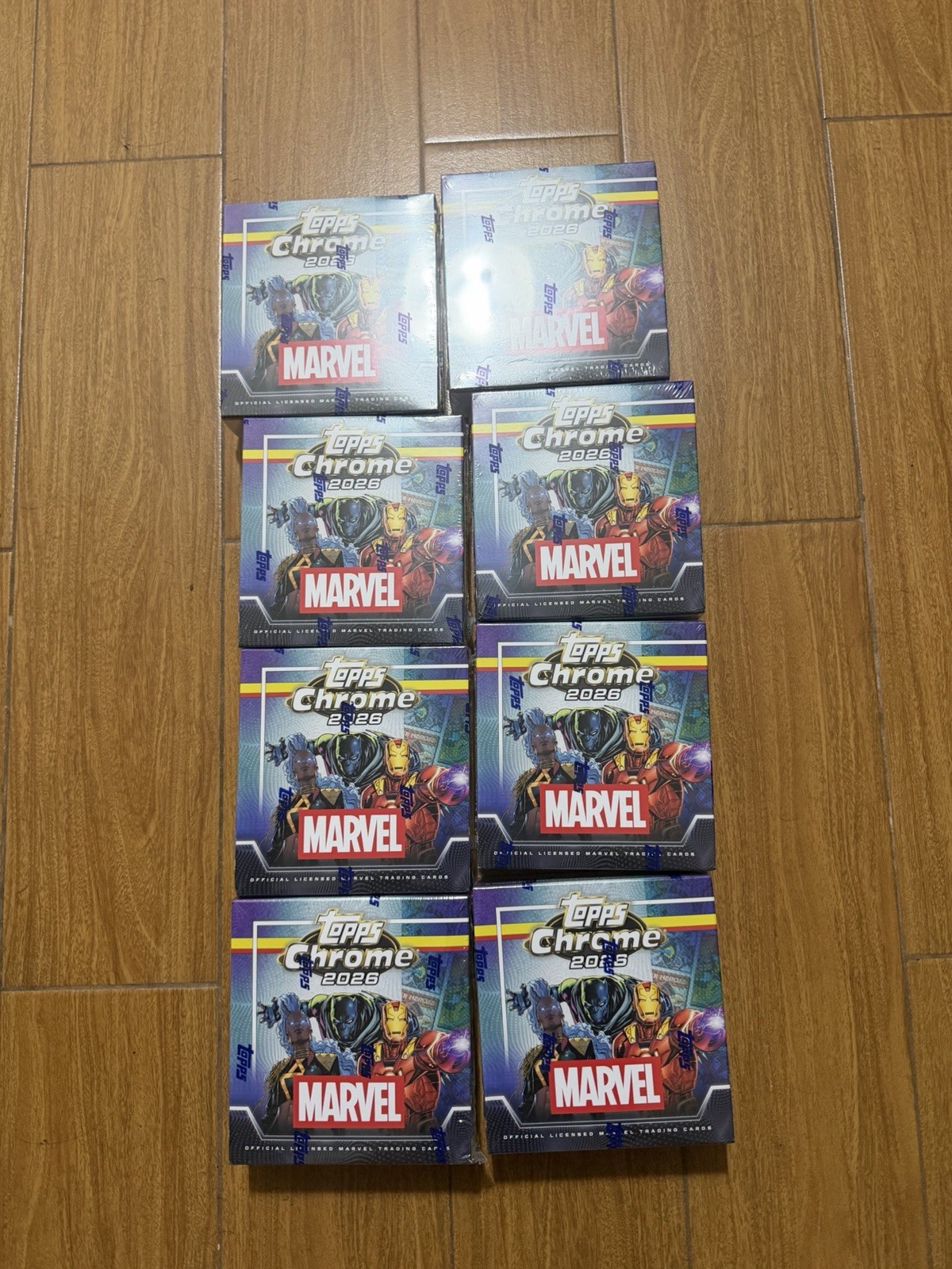 2026 TOPPS CHROME MARVEL COMICS MEGA BOX (56 Cards) Brand New Factory Sealed 2026 TOPPS CHROME MARVEL COMICS MEGA BOX (56 Cards) Brand New Factory Sealed