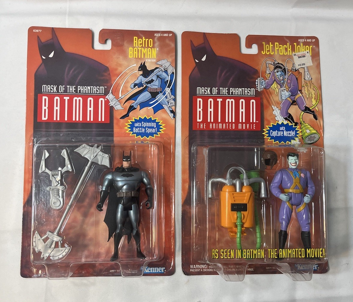 Vtge 1993 Kenner Batman TAS Animated Series Mail Away Action Figure Sealed