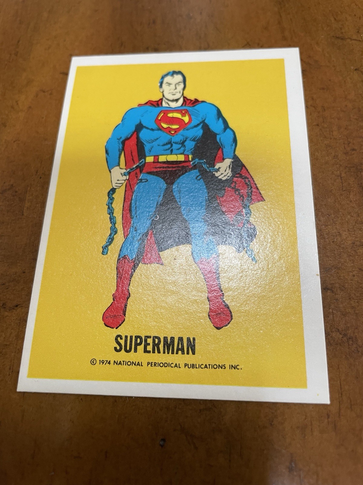 1974 Superman Wonder Bread National Periodical Publications DC NEAR MINT - MINT 1974 Superman Wonder Bread National Periodical Publications DC NEAR MINT - MINT