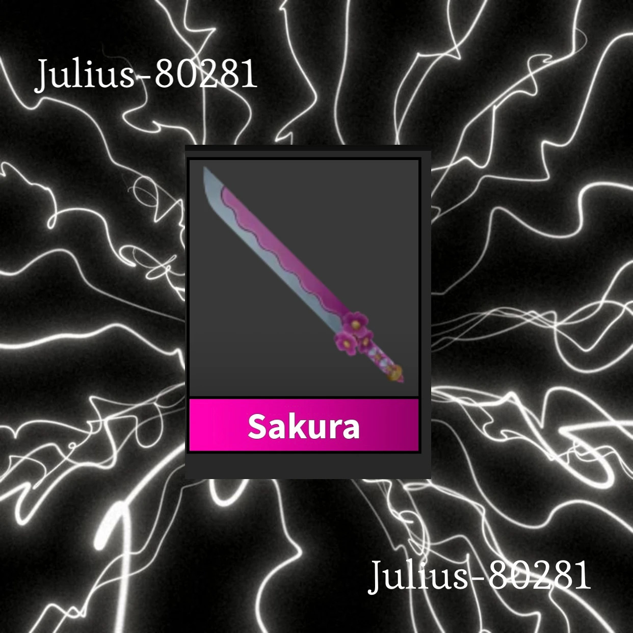 Sakura I MM2 Murder Mystery I Cheap and fast delivery ( LIMITED TIME ONLY )