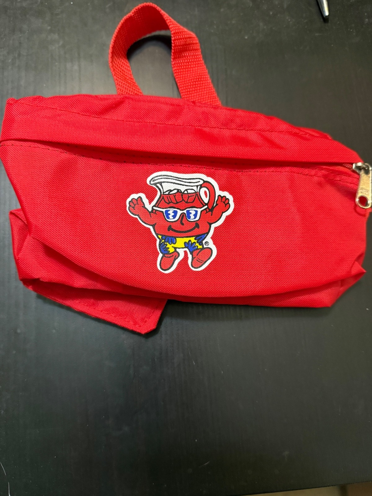 Rare Vintage 1990\'s Kool-Aid Man Fanny Pack Red Custom Fun Vtg Fanny Packs Rare Vintage 1990\'s Kool-Aid Man Fanny Pack Red Custom Fun Vtg Fanny Packs