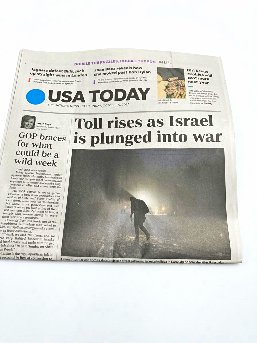 USA TODAY Monday, October 9, 2023 