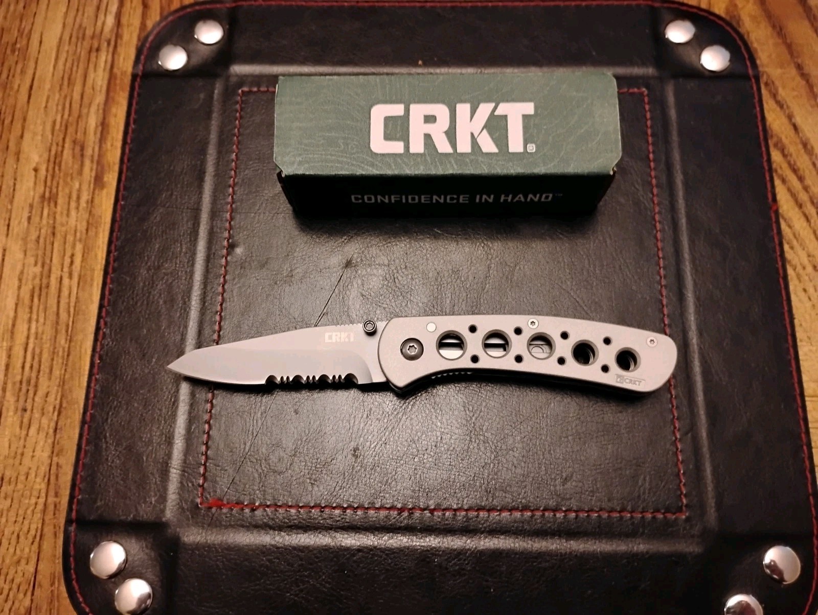 CRKT Mt. Rainier 14K Summit Folding Knife 2.8