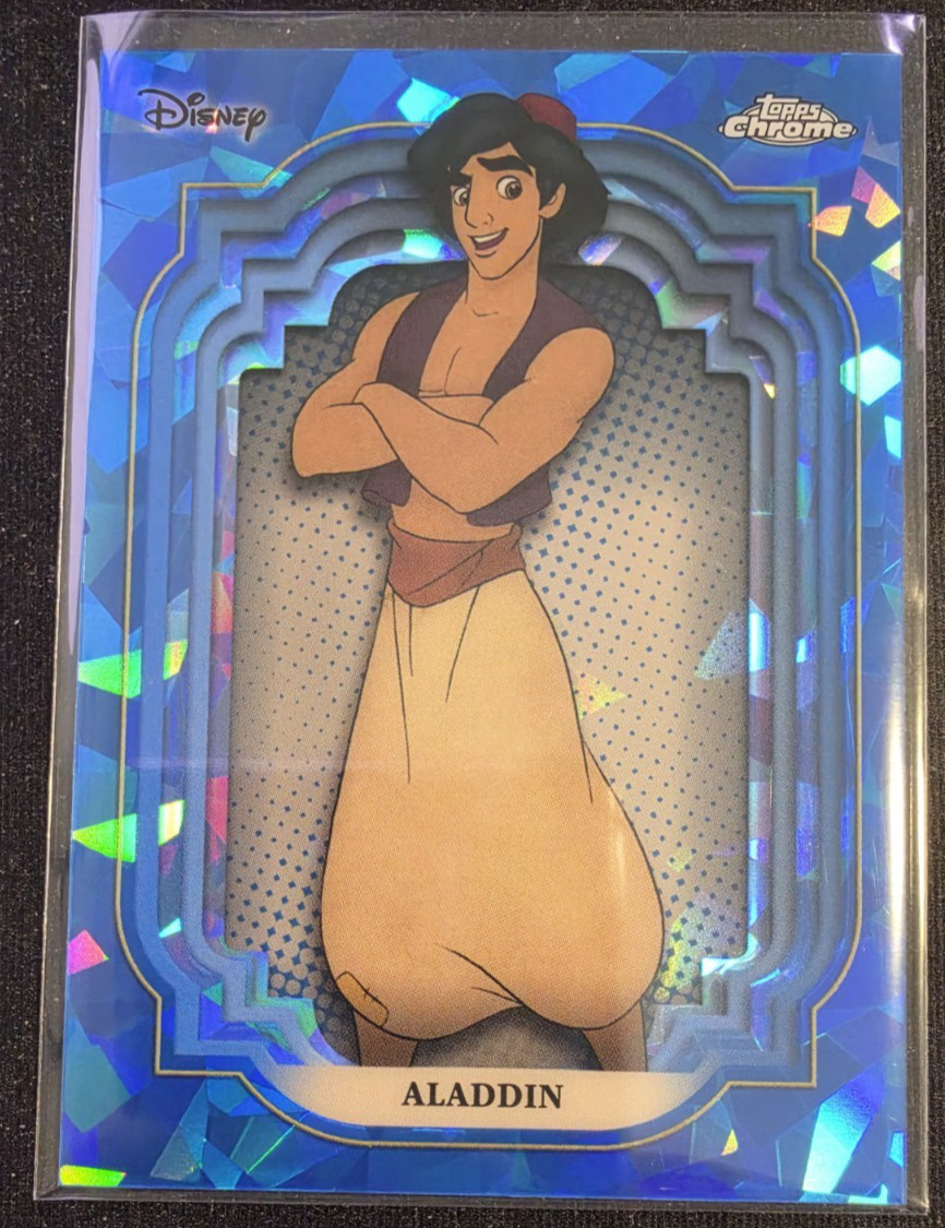2024 Topps Chrome Sapphire Disney Aladdin #54