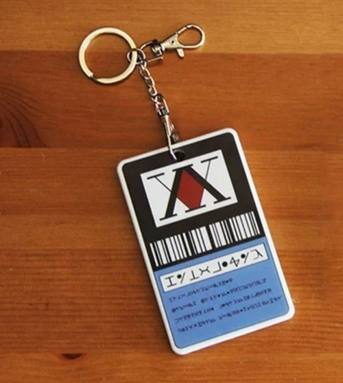 Brand New Hunter x Hunter License Card Holder Case Keychain