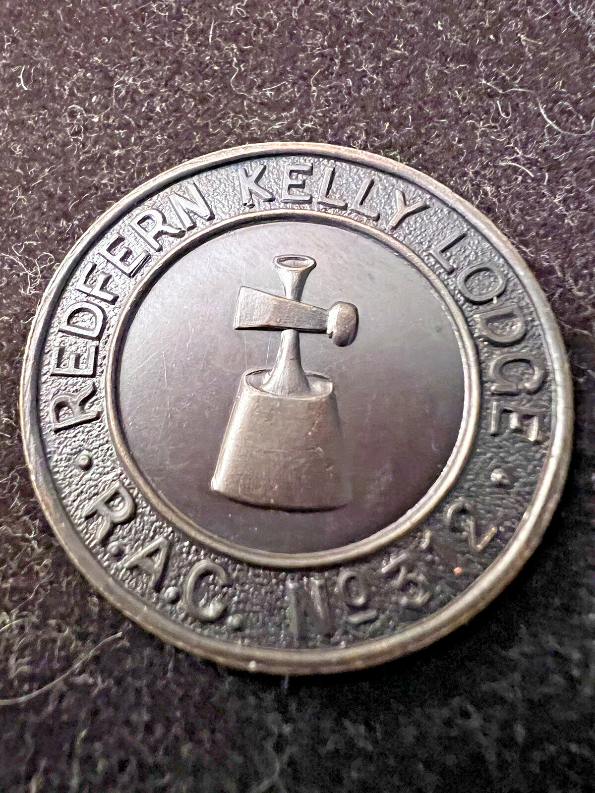 REDFERN KELLY LODGE NO 312 MASONIC TOKEN BELFAST NORTHERN IRELAND - B252