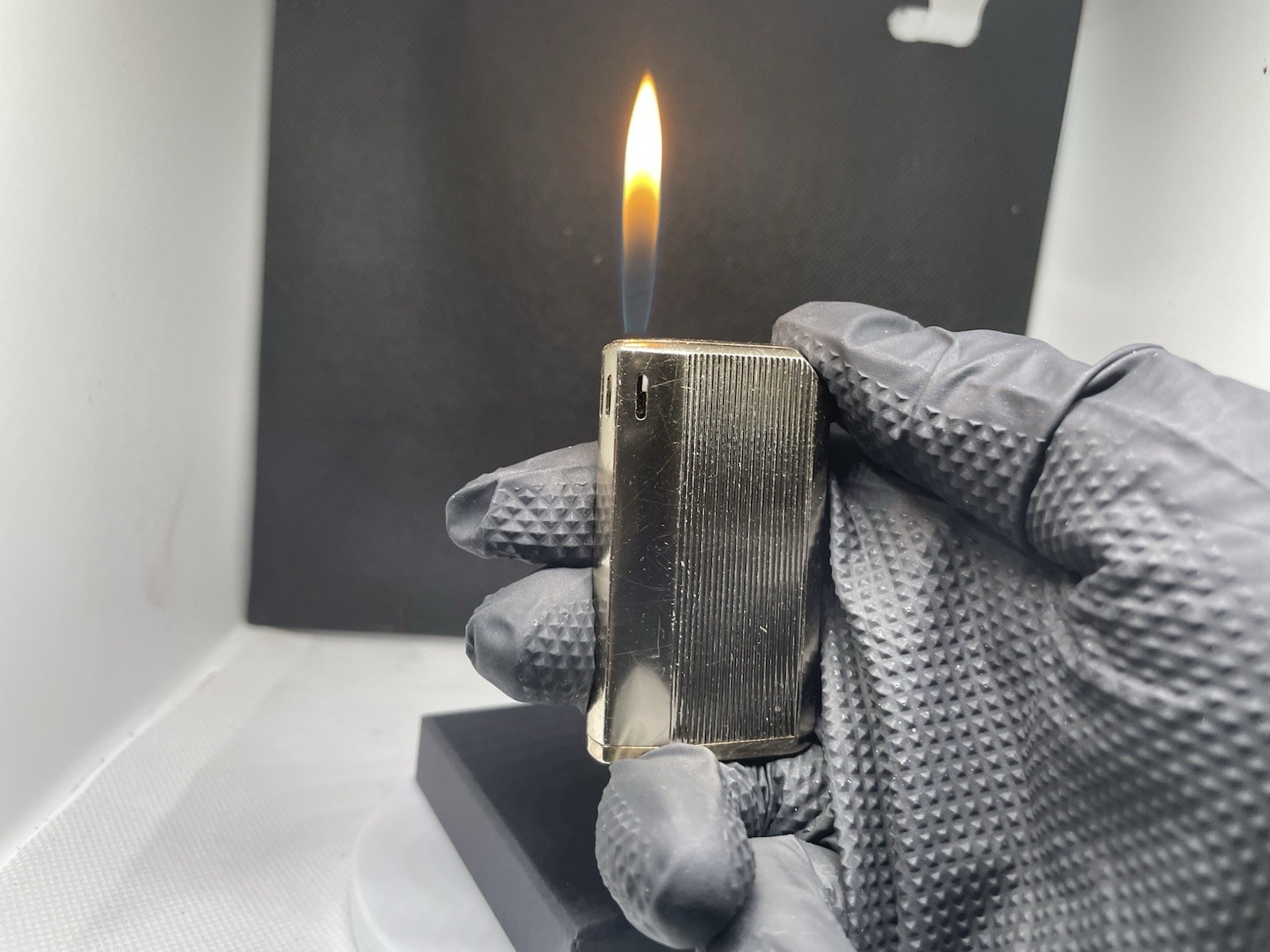 Vintage Working Colibri 2001 Electronic Lighter Serviced Japan 1986 
