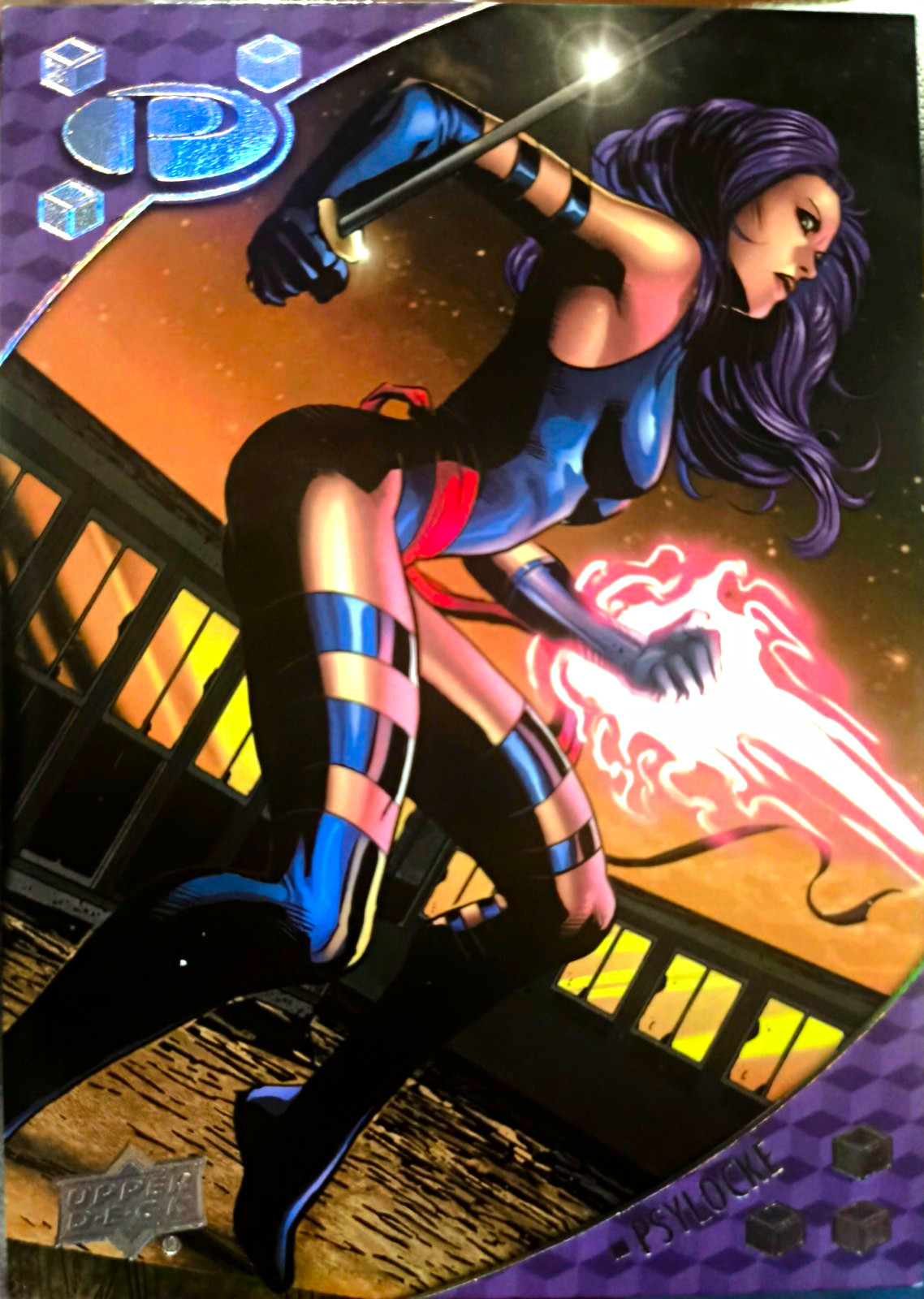 Upper Deck 2017 Marvel Premier Psylocke #37 Parallel Serial Numbered 113/125