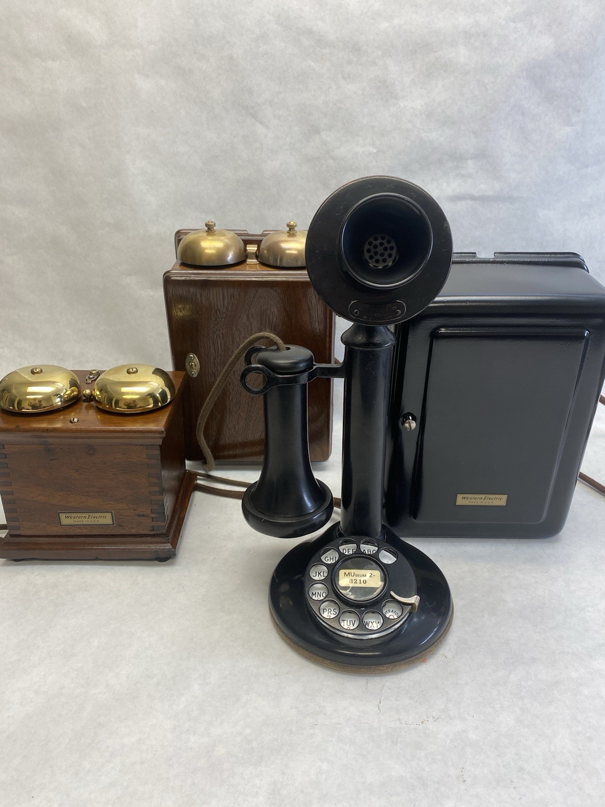 Western Electric Candlestick, Nice Original Paint & One Subset of your choice