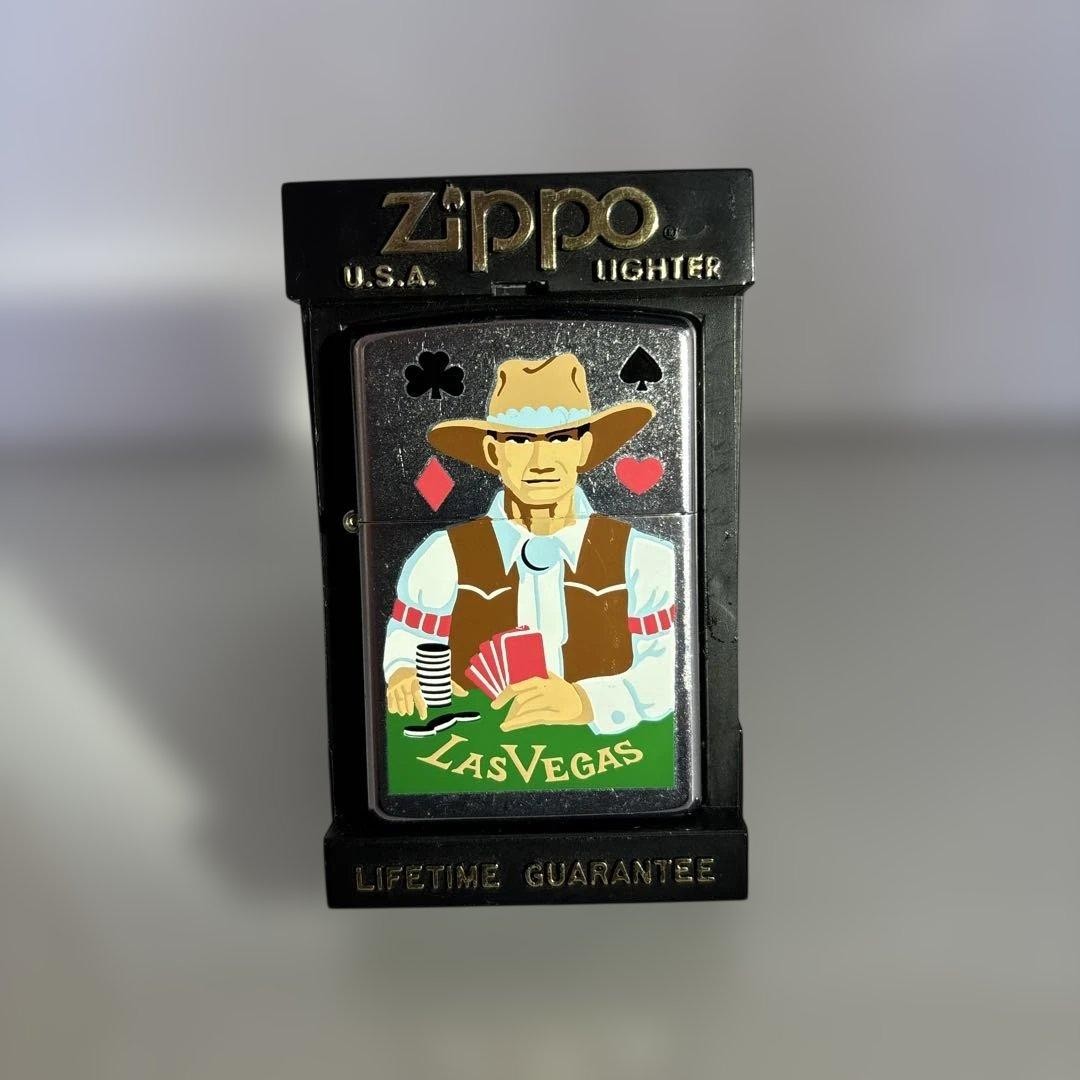 Zippo Las Vegas LV Cowboy, made in 2004