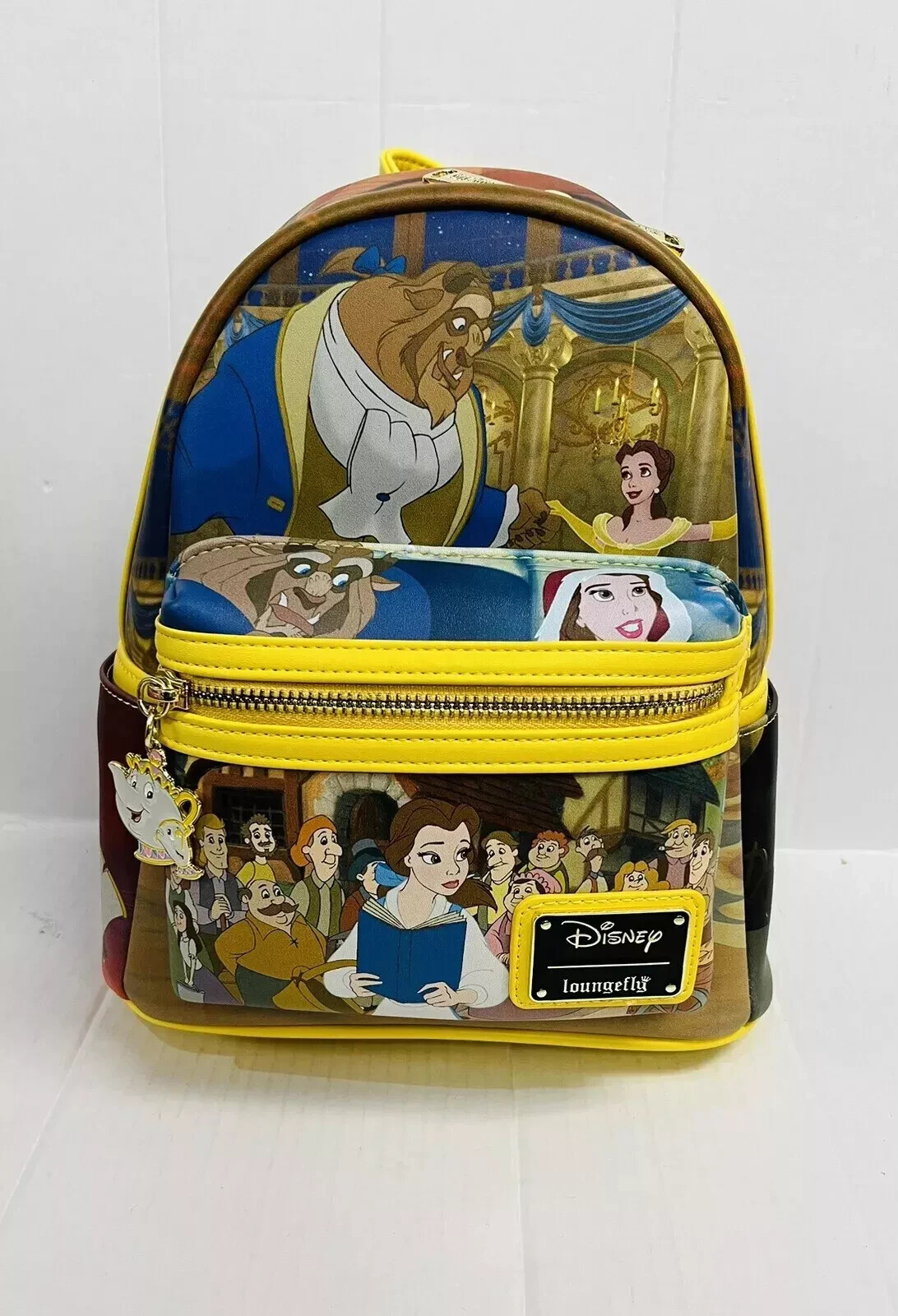 Loungefly Disney beauty and the beast BELL Princess Scene Mini backpack
