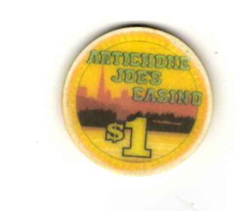 Artichoke Joes $1 San Bruno California Chip Poker Room
