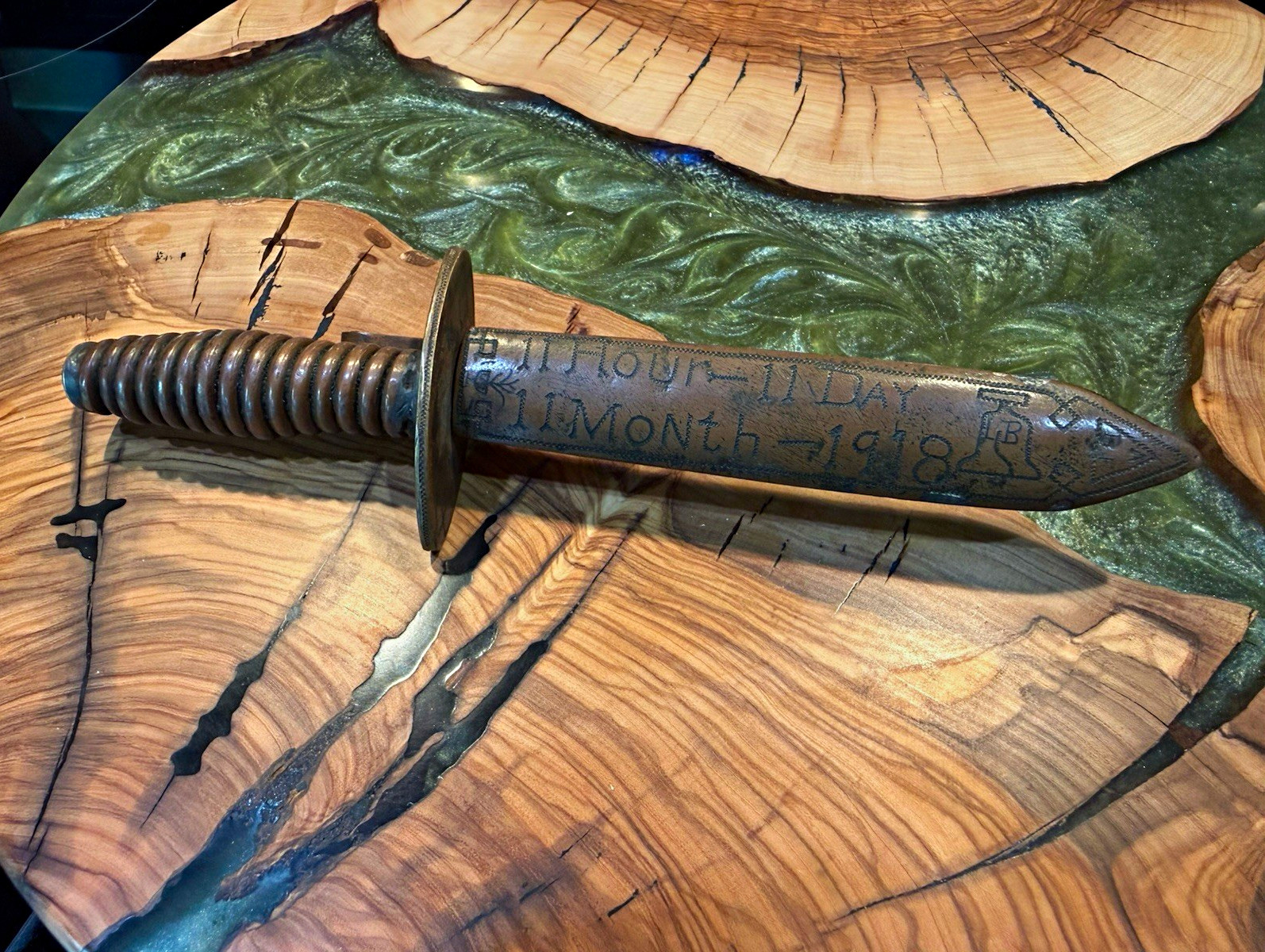 World War I Trench Art Dagger Letter Opener