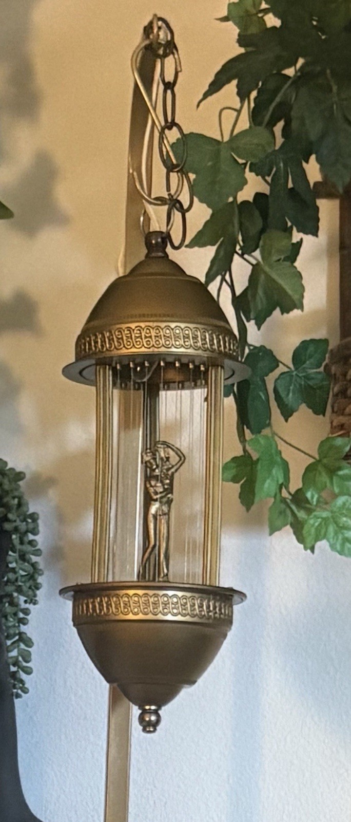 Vintage Rain Lamp- Rare small size 14”. Perfect for small space. Great gift.