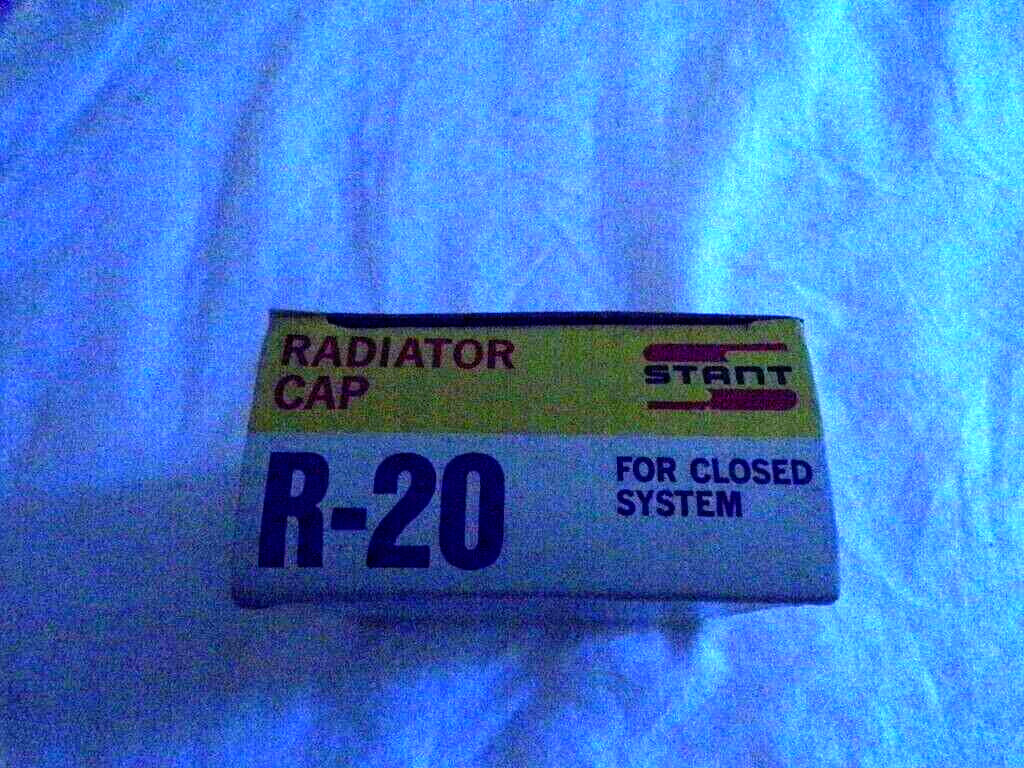 NOS Stant R-20 Radiator Cap 14-17 Lbs for Closed System