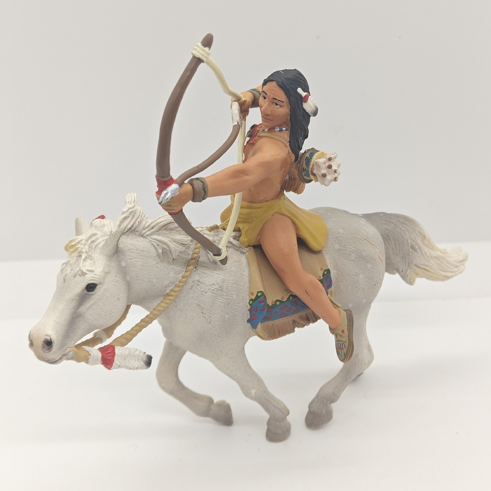 Schleich #70301 Sioux Archer 2011 Indian/Horse Fig Wild West X Cond