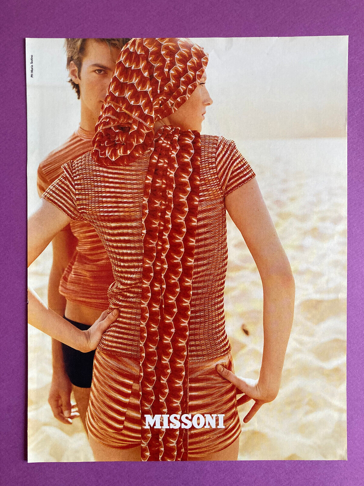 1996 Missoni Vintage Fashion Spring Summer Press Collection 90s Clothing