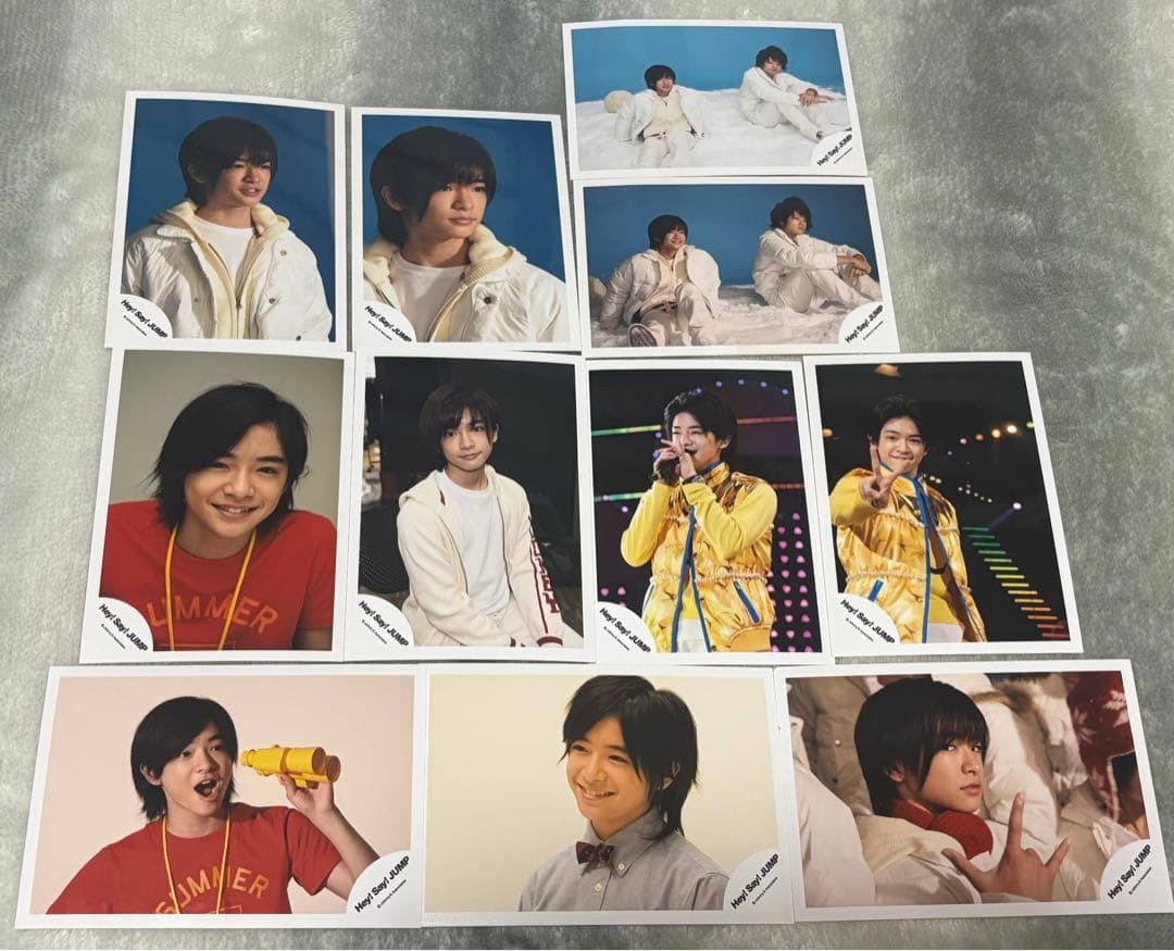 HeySayJUMP Chinen Yuri Official Photos 10 + 1 Bonus Photocard
