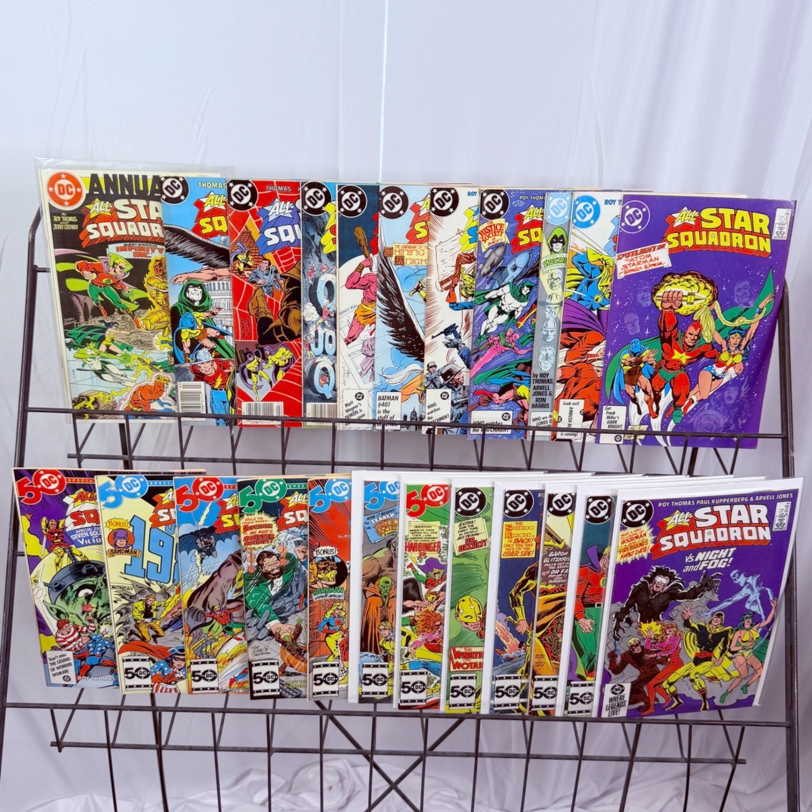 DC All-Star Squadron 44-46 48-62 64-67 Annual 2 Lot Justice Society JSA JLA