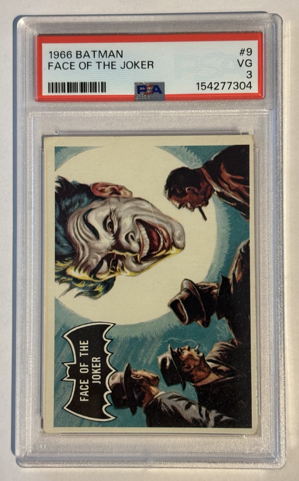1966 Topps Batman #9 Face of the Joker PSA 3