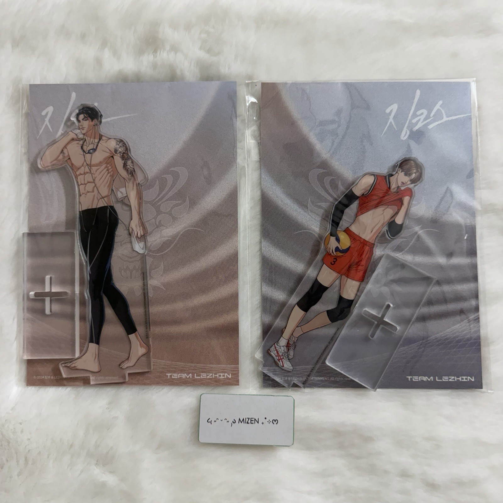 TEAM LEZHIN JINX Jaekyung & Kim Dan Acrylic Stand (no pc)