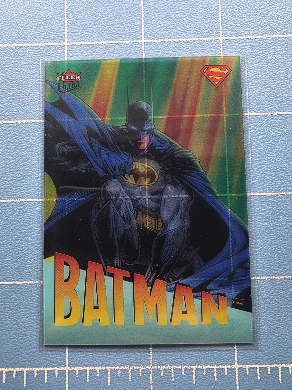 2026 Fleer Ultra Superman - Batman R-2 - '95 Retro - Acetate Insert Card