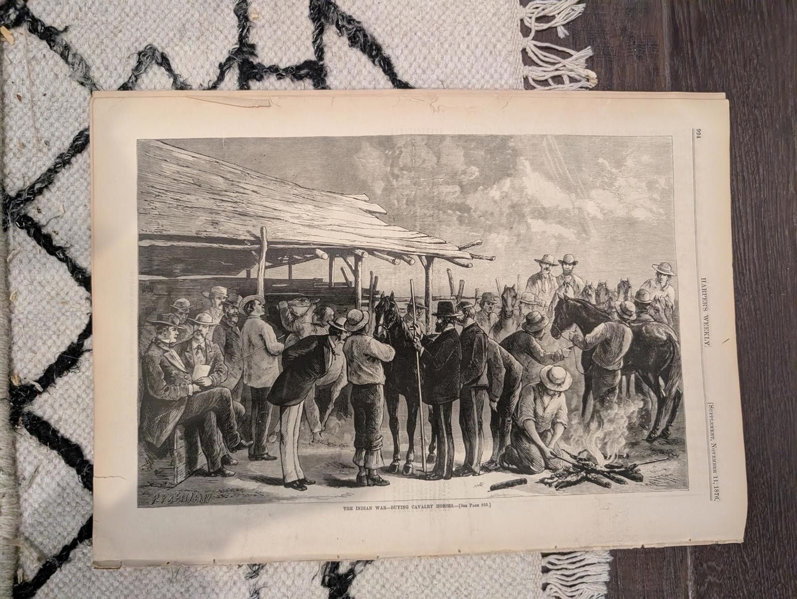 Harper’s Weekly Nov 11, 1876 – Nast Political Cartoons, A.B. Frost, Centennial