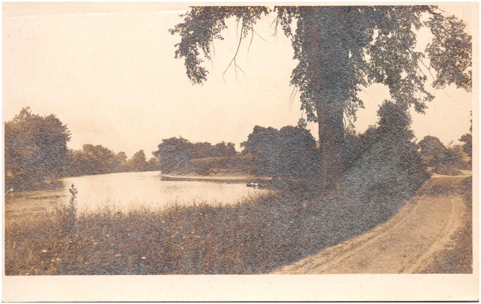 Scenic View Possibly in New York NY 1900s RPPC Postcard Photo