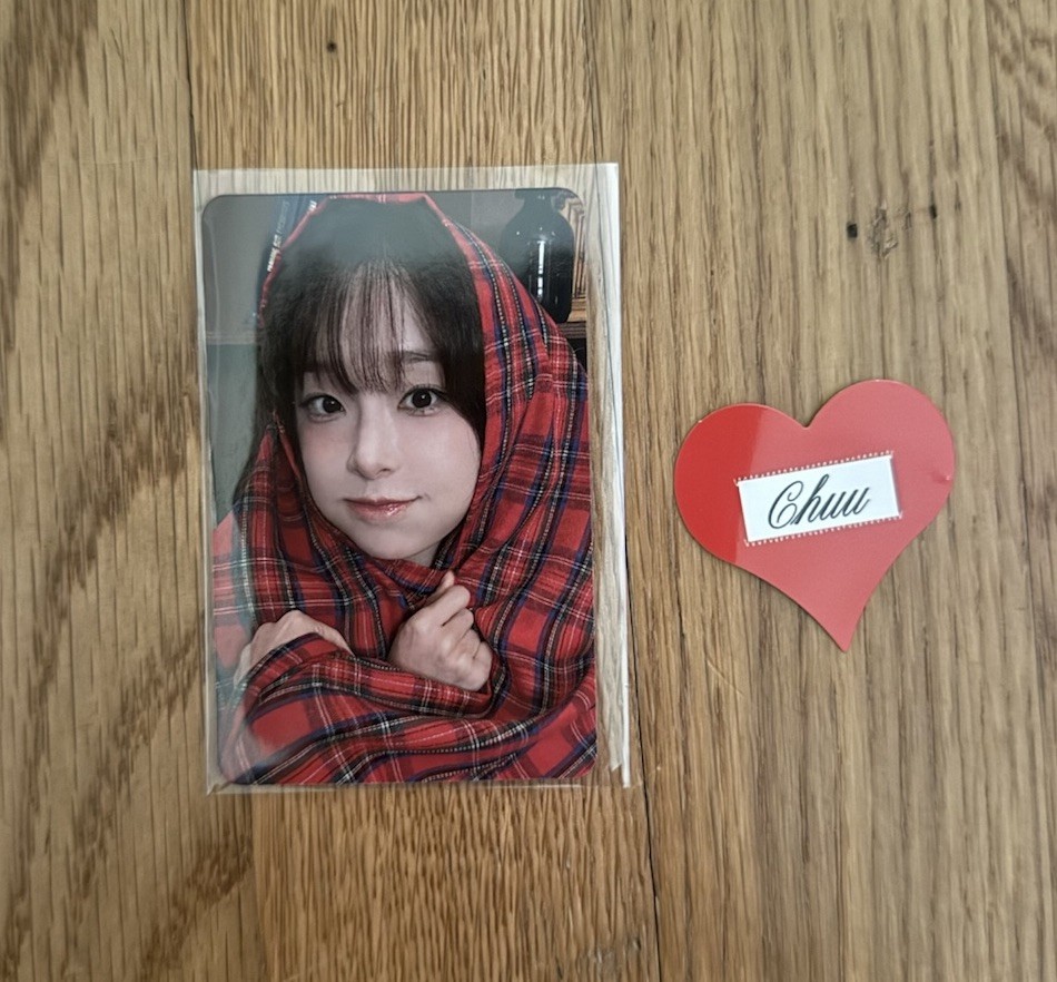 CHUU Trading Photocard Tiny Con [ When snow comes Meet at that place ] Official