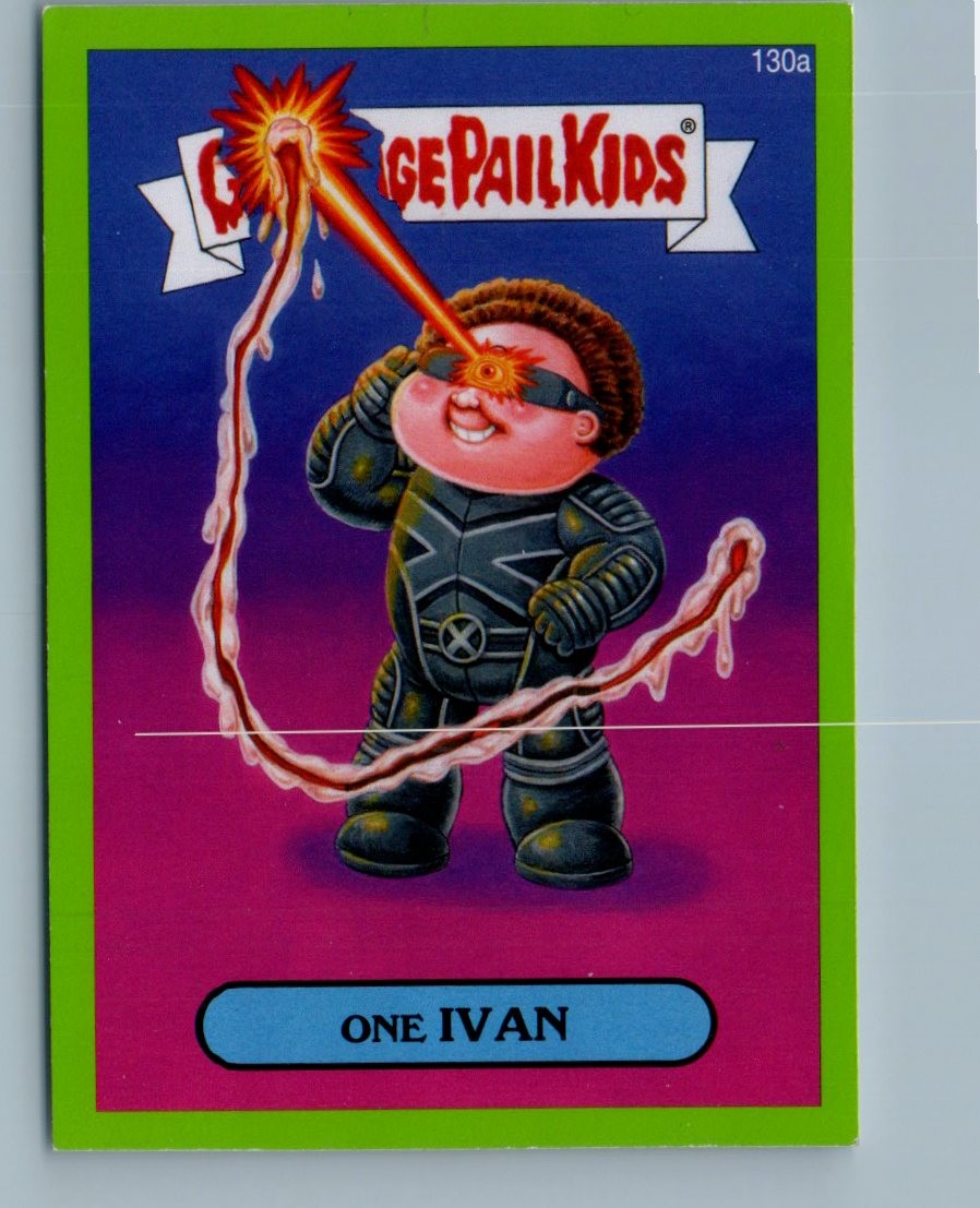 2014 One Ivan #130a 2014 Series 2 Green Border Garbage Pail Kids